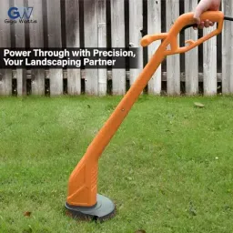 GIGAWATTS 250 W Corded Grass Trimmer 22 cm Cutting Diameter Electric Cutter Machine, GT105067-O image 5
