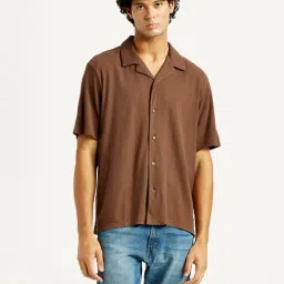 Levi's Men's Textured Relaxed Fit Camp Shirt-image-86