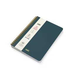 Solo A5 Special Edition 160 Pages Velvet Finish Notebook Teal, NA504L-image-3