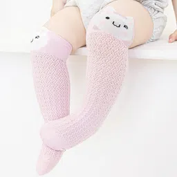 SYGA Cotton Knitted Socks - Pink-picture-19