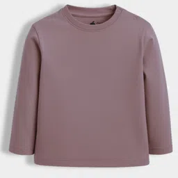 Orange Sugar 100% Cotton Knit Pack Of 3 Full Sleeves Solid & Animal Printed Tees - Multi Colour image 5