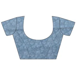 Libas Floral Zari Silk Blend Saree image 5