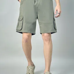 STUDIO NEXX Men Loose Fit Cargo Shorts image 1