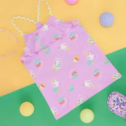 Pantaloons Junior Kids Lilac Cotton Printed Top-image-97