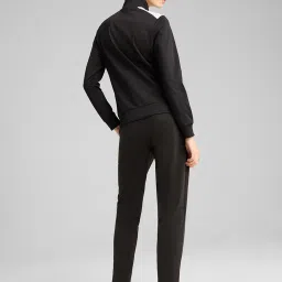 Puma Black Zip-Up Regular Fit Tracksuit image 2