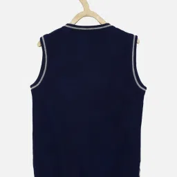 Allen Solly Boys Navy Printed Full Sleeves Sweater image 2