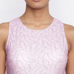 La Intimo Printed Round Neck Tankini image 2