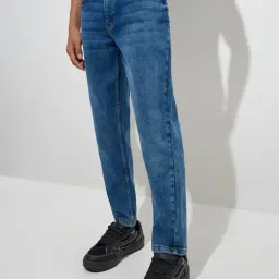 nuon men Nuon by Westside Blue Slim-Fit Mid-Rise Jeans-picture-17