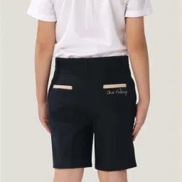 One Friday Kids Navy Regular Fit Shorts image 2