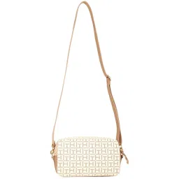 TOMMY HILFIGER Beige ODETTE II Logo Cross Body Bag image 2
