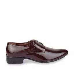 Regal Men's Maroon Derby Shoes-image-50