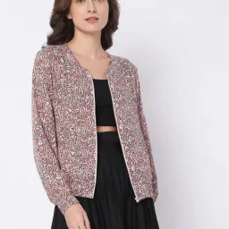 Vero Moda Pink Printed Jacket-picture-18