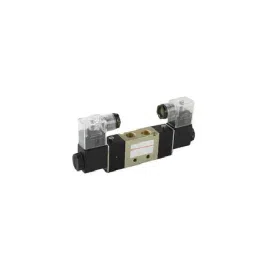 Techno 6.35 mm (1/4 inch) 5/2 Way Double Solenoid Valve 4V220-08B image 1