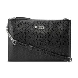 Guess Black Printed Tidewood Mini Crossbody Bag-picture-42