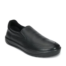 Ergon Men's Black Slip-On Shoes image 2