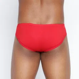 BASIICS by La Intimo Multi-Color Blended Relaxed Fit Striped Briefs (Pack Of 2) image 2