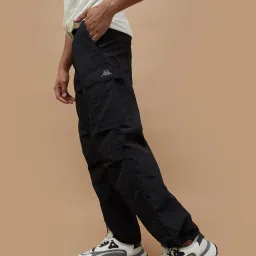 KAPPA Black Cotton Slim fit Track Pant image 2