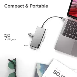 ALOGIC Ultra USB Connector Space grey 100 W 12 Gbps, ULDUNI-SGR image 5