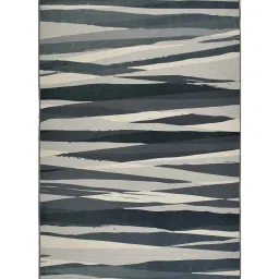 Presto Grey & Beige Polyester Washable Carpet image 2