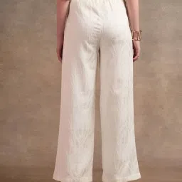 U.S. Polo Assn. White Embroidered Trousers image 2