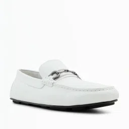 Aldo Men's White Casual Loafers image 2