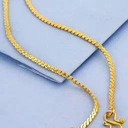 SANAA CREATIONS Unisex Gold-Plated Statement Antique Chain-picture-41