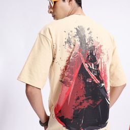 Kook N Keech Printed Drop-Shoulder Sleeves Pure Cotton Oversized T-shirt-picture-19