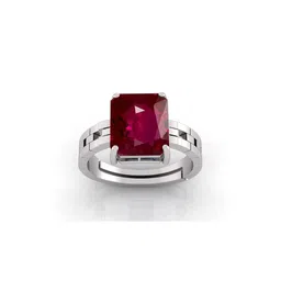 Todani Jems Unisex 12.25 Ratti Ruby Adjustable Ring-picture-22