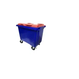 Wellsure Healthcare 100 L Blue HDPE Wheel Dustbin 1 Pc-picture-10