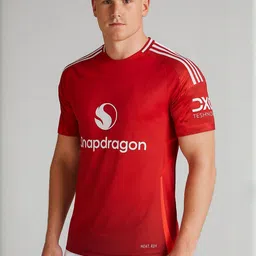 dostitch Men Manchester United Printed Dri-FIT T-shirt-image-3