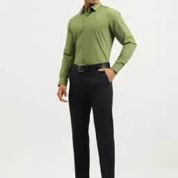 United Colors of Benetton Green Slim Fit Shirt image 4