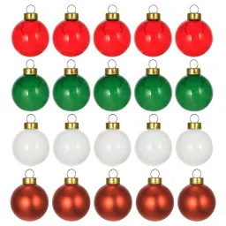 vinterfint Tree ornament, bauble glass/mixed colours, 3.5 cm-image-37