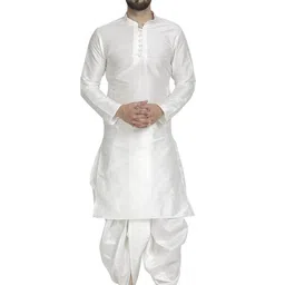 B BEN Men White Kurta Sets-picture-23