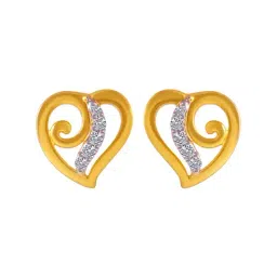 P.C. Chandra Jewellers 14 kt Gold Earrings-picture-10