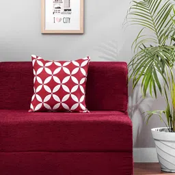 Solis Primus Comfort for all Maroon Foam Fold Out Sofa Cum Bed-picture-51