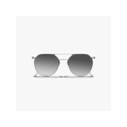 SAM AND MARSHALL Alpha UV Protected Tinted Metal Round Grey Sunglasses image 4