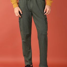 V-Mart Men Mid Rise Regular Fit Track Pants-picture-35