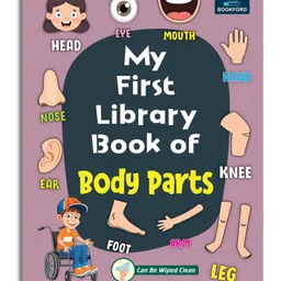 book ford publications My First Library Books Set of 5 Books Alphabet Numbers Hindi Varnamala Colors & Shapes and Body Parts For Kids image 3
