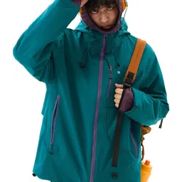 Palay Men Colourblocked Windcheater Sporty Jacket-image-10