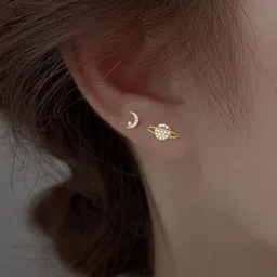 Estailo fashion Quirky Studs Earrings image 2