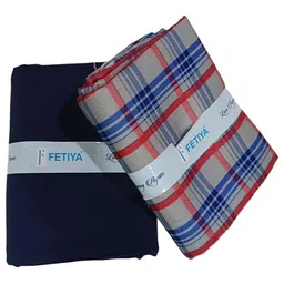 fetiya Shirt & Trouser Fabric in velveta Box Packing (Shirt-2.35 m, Pant-1.25 m) image 2