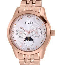 Timex Women Embellished Dial Multi-functional Analogue Watch - TWEL13106 image 2