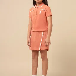 U.S. Polo Assn. Kids Cotton Knee Length Skorts image 2