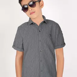 MashUp Boys Classic Opaque Casual Shirt-image-76