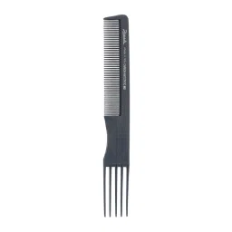 JANEKE Professional Tous Types Teasing Carbon Fibre Hair Comb 21.6 image 1