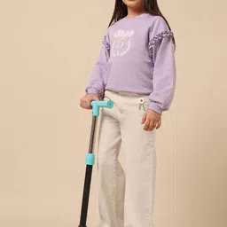 U.S. Polo Assn. Kids Girls Wide Leg Mid-Rise Stretchable Jeans-picture-41