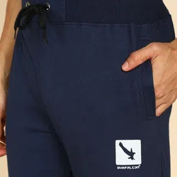 GYRFALCON Men Mid-Rise Cotton Joggers image 2