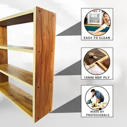 a to z hub Utensil Kitchen Rack Wood image 4