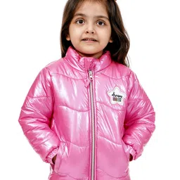 Babyhug Full Sleeves Jacket - Pink-picture-23
