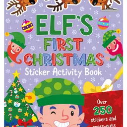 Parragon Elf's First Christmas Sticker Activity Book - English image 1